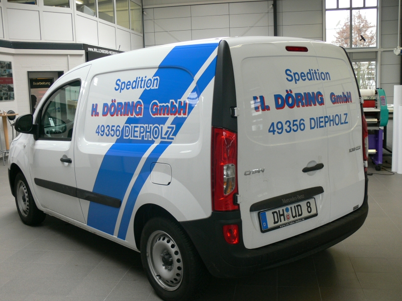 Fahrzeugbeschriftung Döring