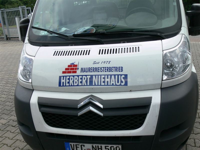 Fahrzeugbeschriftung Herbert Niehaus