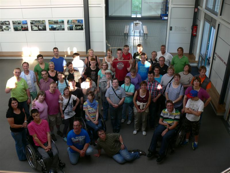 Firmenbesichtigung Integrationsgruppe