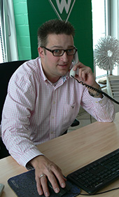 Chris Willenborg, Bürokaufmann bei Willenborg Werbetechnik