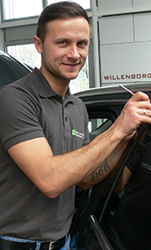Paul Kosenkow, Technik bei Willenborg Werbetechnik